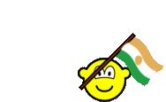 Niger vlag zwaaien buddy icon  geanimeerd