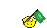 Saudi-Arabië vlag zwaaien buddy icon  geanimeerd