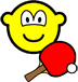 Tafeltennis spelende buddy icon ping pong 