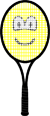 Tennisracket buddy icon  