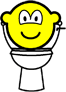 Toilet buddy icon  