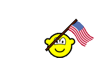 Wake Island vlag zwaaien buddy icon  geanimeerd