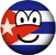 Cuba emoticon vlag 