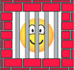 Gevangen emoticon  
