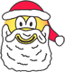 Kerstman emoticon  
