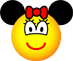 Minnie Mouse emoticon  