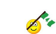Norfolk Island vlag zwaaien emoticon  geanimeerd