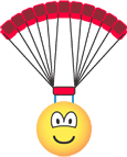 Parachute emoticon  