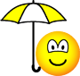 Paraplu emoticon  
