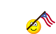 Puerto Rico vlag zwaaien emoticon  geanimeerd
