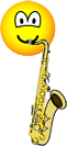 Saxofoon emoticon  