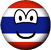 Thailand emoticon vlag 