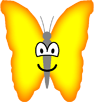 Vlinder emoticon  