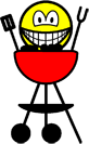 Barbeque smile  