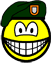Green beret smile  
