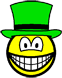 Groene hoed smile  