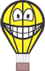 Luchtballon smile  