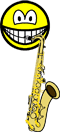 Saxofoon smile  