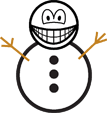 Sneeuwpop smile  