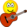 Akoestische gitaar emoticon