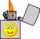 Aansteker emoticon