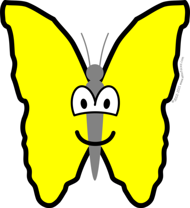 Vlinder buddy icon