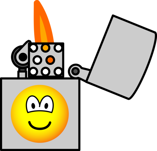 Aansteker emoticon