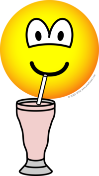 Milkshake emoticon