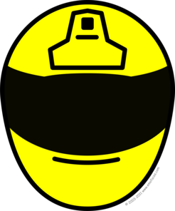 Motorfiets helm emoticon