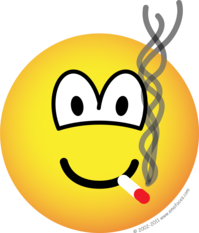 Rokende emoticon