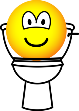 Toilet emoticon