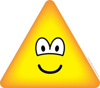 Driehoek emoticon
