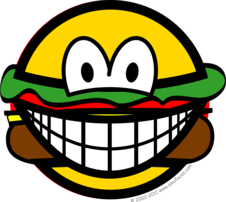 Hamburger smile