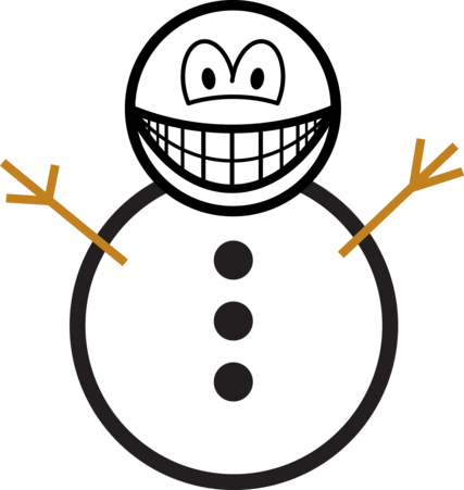 Sneeuwpop smile