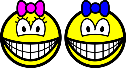 Tweeling smile